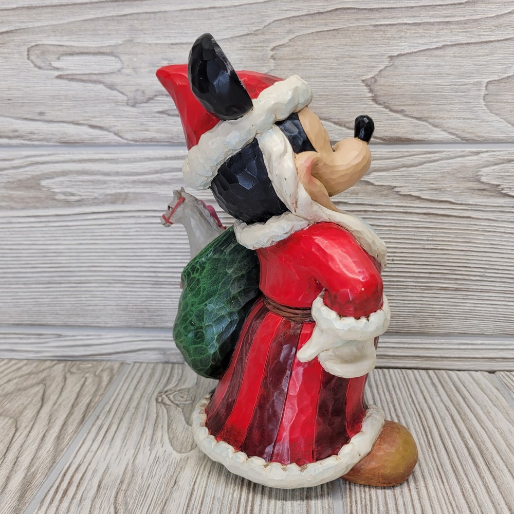 Jim Shore Disney Toys To The World Mickey Mouse Santa Traditions Figure 4027922 - Picture 4 of 10